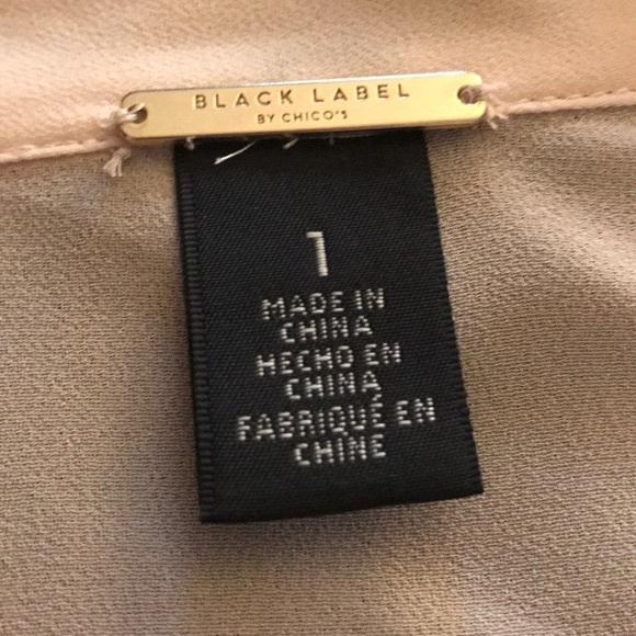 🌼Chico's Black Label
Elegant Cream Blouse Size 1 - Picture 3 of 4